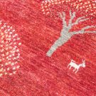 アマレ・赤・鹿・生命の樹・リビングサイズ・アップ画